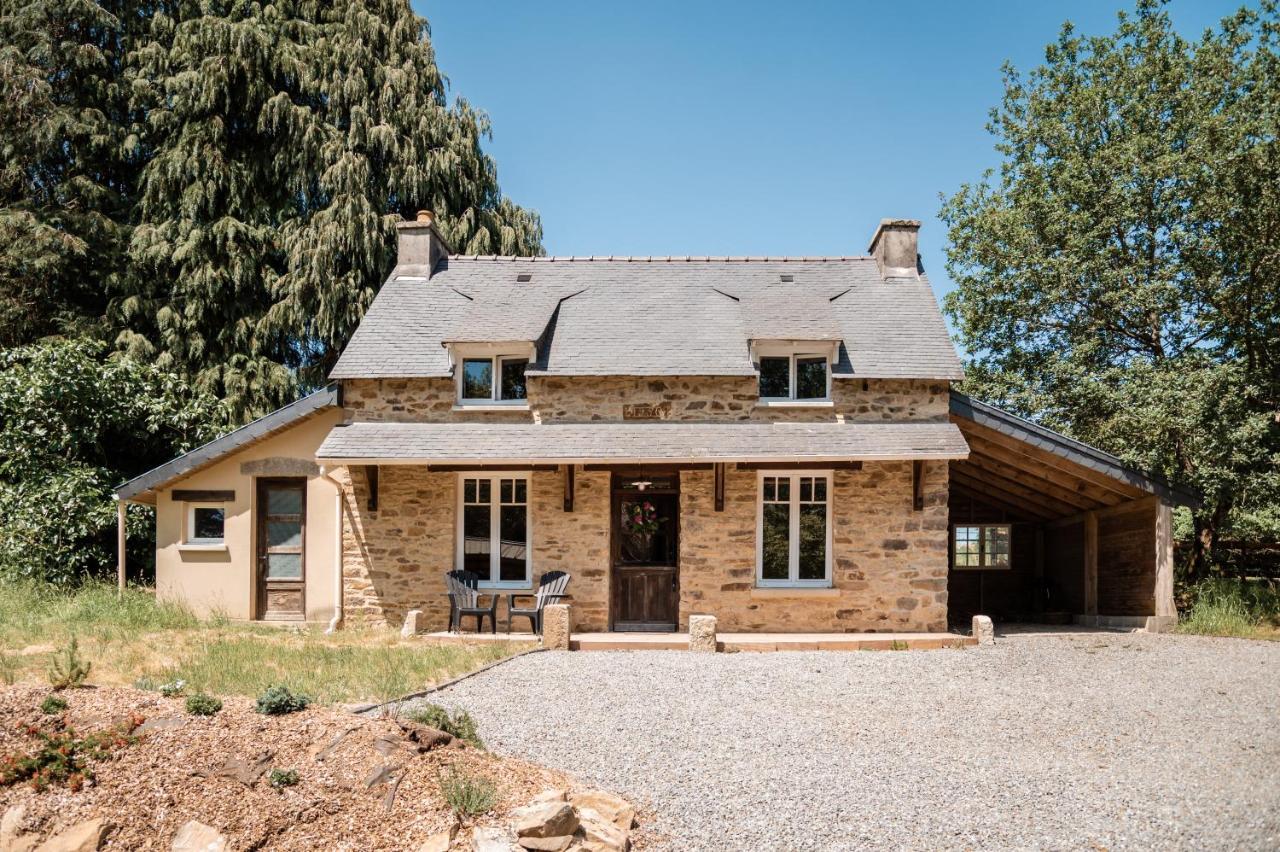 Cottage Breton - Gite De Charme En Centre Finistere Plonevez-du-Faou Exterior photo
